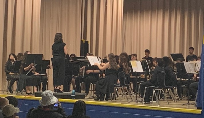 Band concert at MMS
