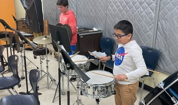 Band at Middle School